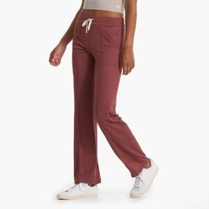 NWOT - Vuori Halo Wide Leg Pants - Rosewood Heather